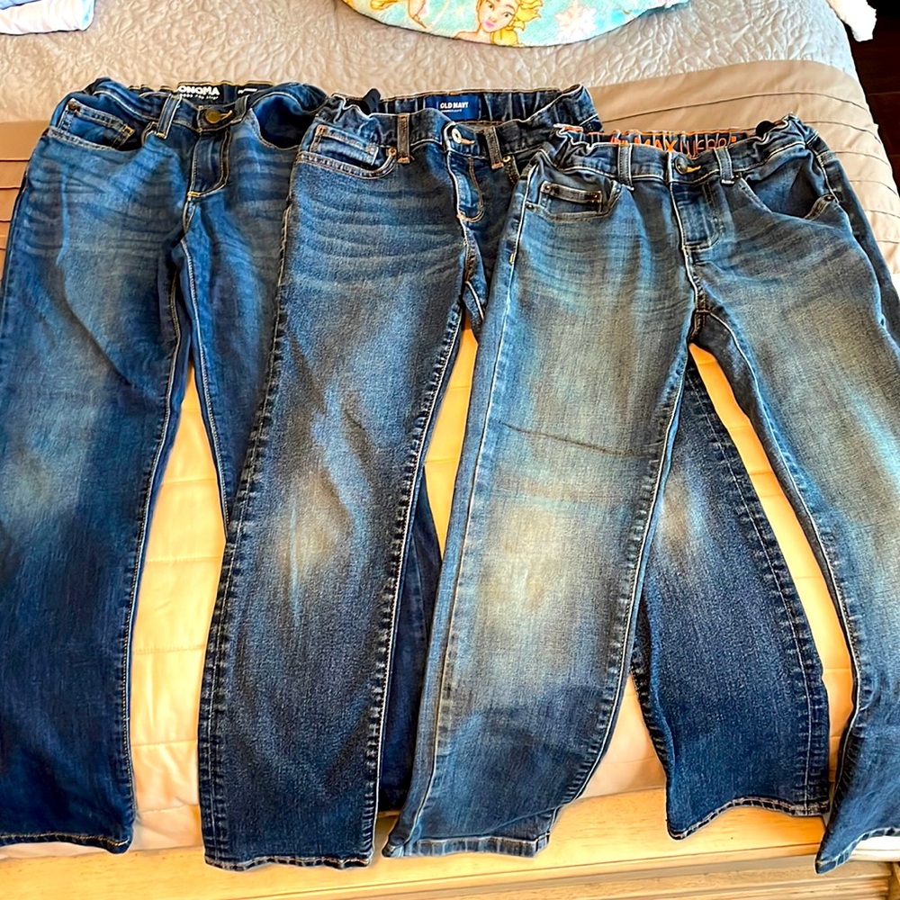 Boys jeans size 10 slim. 3 pairs. Old Navy, Urban Pipeline, & Sonoma